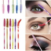 NIZELUK Disposable Two-Color Rod Eyelash Brush, Eyelash Curling and Eyebrow Comb, Portable Eyelash Grooming Tool for Makeup Artists Clearance Sales Today Deals Prime